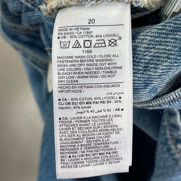 NEW Old Navy Plus 20 Mid Rise Drapey Denim Midi Skirt - Picture 4 of 8